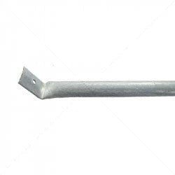 GUNMANSA Nemtek F/Standing Fence Free Stand Corner Stay HDG Round 3m (2mmx50mm) Part No: EF92