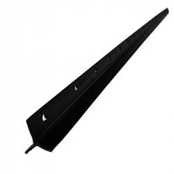 GUNMANSA Nemtek F/Standing Fence Free Standing Y-Picket Pole 2.4m Bitumin 11mm Part No: EF47-9