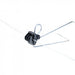 GUNMANSA Nemtek Fence Accessories Outrigger Wire Single 230mm + Insulator