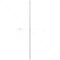 GUNMANSA Nemtek Fence Accessories Stay - 1m x 10mm White Part No: EF37-13