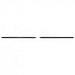 GUNMANSA Nemtek Fence Accessories Stay - 600mm Galvanised Powder Coated Black Part No: EF37-12