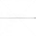 GUNMANSA Nemtek Fence Accessories Stay - 750mm with Lug White Part No: EF37-1