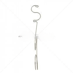 GUNMANSA Nemtek Fence Accessories Wall Mount Loop - Straight 304 Stainless Part No: EF72