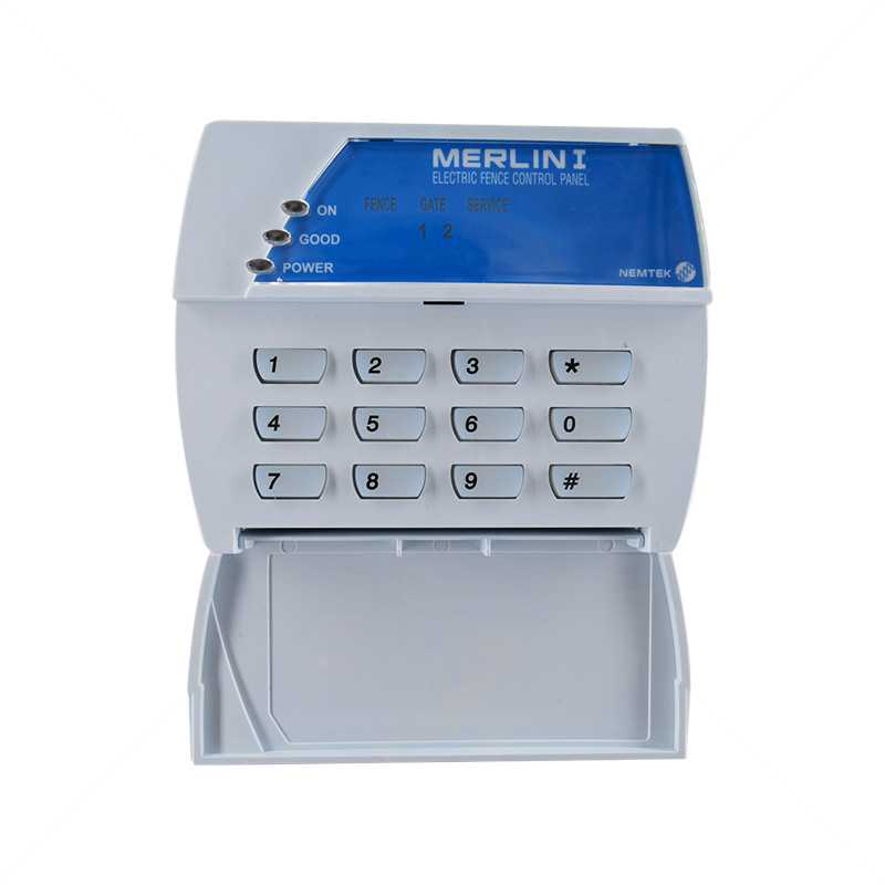 GUNMANSA Nemtek Fence Energizer Keypad - Merlin 1 Zone 2 Gate Part No: EF50-1