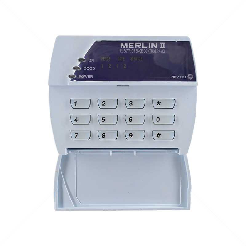 GUNMANSA Nemtek Fence Energizer Keypad - Merlin 2 Zone 2 Gate Part No: EF52-4