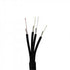 GUNMANSA Nemtek Fence HT Wire HT Cable - 4 Core 100m Slimline Black Part No: EF19-4