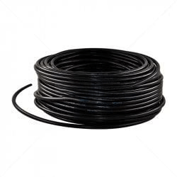 GUNMANSA Nemtek Fence HT Wire HT Cable - Aluminium Solid - Black / 100m Part No: EF19-5