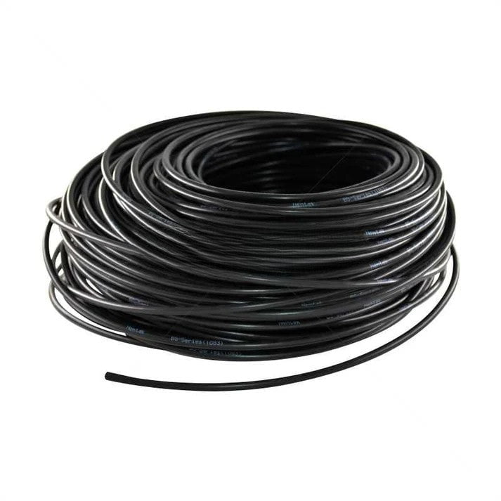 GUNMANSA Nemtek Fence HT Wire HT Cable - Slimline 100m Black Part No: EF21