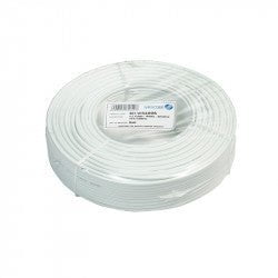 GUNMANSA Nemtek Fence HT Wire HT Cable - Slimline 100m White Part No: EF20-3