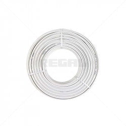 GUNMANSA Nemtek Fence HT Wire HT Cable - Slimline 100m White Part No: EF20-3