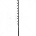 GUNMANSA Nemtek Fence Pole - 10Line Square Tube Straight Black Part No: EF11-16