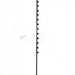 GUNMANSA Nemtek Fence Pole - 12Line Square Tube Straight Black Part No: EF11-23