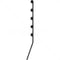 GUNMANSA Nemtek Fence Pole - 5Line Flat Bar Angle Black Part No: EF09