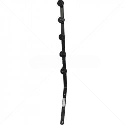 GUNMANSA Nemtek Fence Pole - 5Line Flat Bar Angle Black Part No: EF09