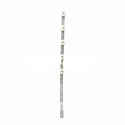 GUNMANSA Nemtek Fence Pole - 5Line Flat Bar Angle Galvanised WB Part No: EF09-4