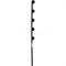 GUNMANSA Nemtek Fence Pole - 5Line Flat Bar Black Part No: EF09-1