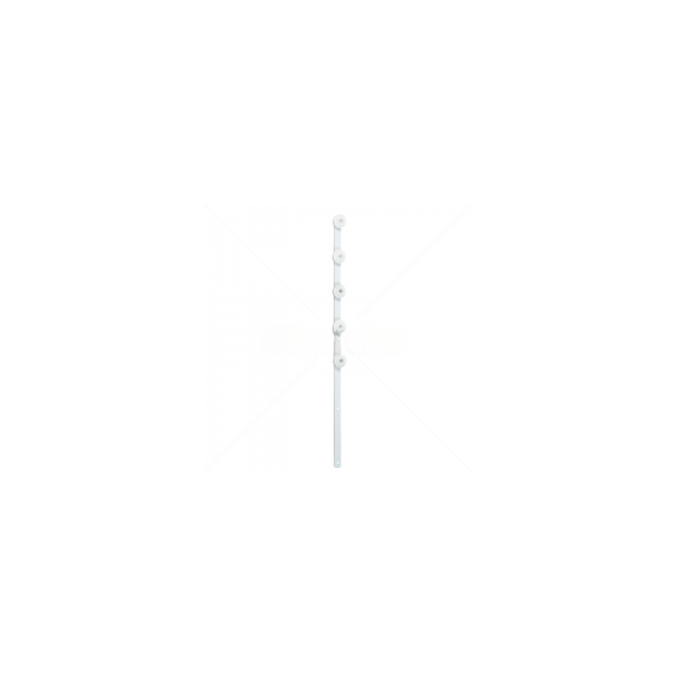 GUNMANSA Nemtek Fence Pole - 5Line Flat Bar White