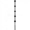 GUNMANSA Nemtek Fence Pole - 5Line Round Black Part No: EF11