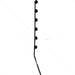 GUNMANSA Nemtek Fence Pole - 6Line Flat Bar Angle Black Part No: EF13