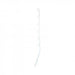 GUNMANSA Nemtek Fence Pole - 6Line Flat Bar Angled White Part No: EF14