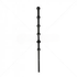 GUNMANSA Nemtek Fence Pole - 6Line Flat Bar Straight Black Part No: EF12-1