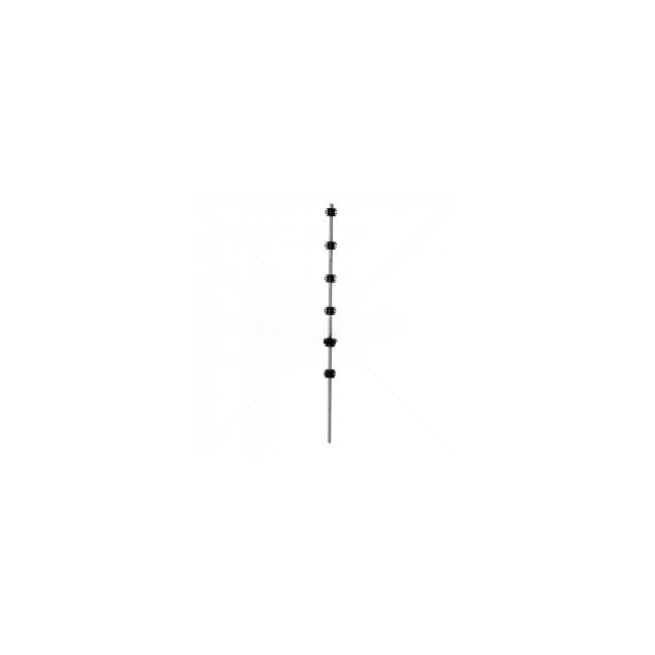 GUNMANSA Nemtek Fence Pole - 6Line Round Galvanised BB