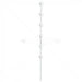 GUNMANSA Nemtek Fence Pole - 6Line Round Galvanised Powder Coated WB Part No: EF15-6