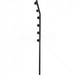 GUNMANSA Nemtek Fence Pole - 6Line Square Tube Golf Black Part No: EF13-14