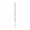 GUNMANSA Nemtek Fence Pole - 8Line Round Bar White Part No: EF16-1