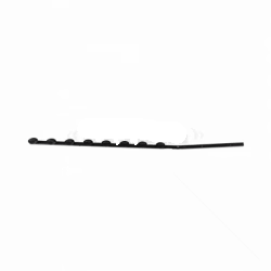 GUNMANSA Nemtek Fence Pole - 8Line SQ Tube Jurassic Galv Angled PC BB Part No: EF123-2