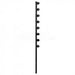 GUNMANSA Nemtek Fence Pole - 8Line SQ Tube Jurassic Galv Straight PC BB Part No: EF123-1