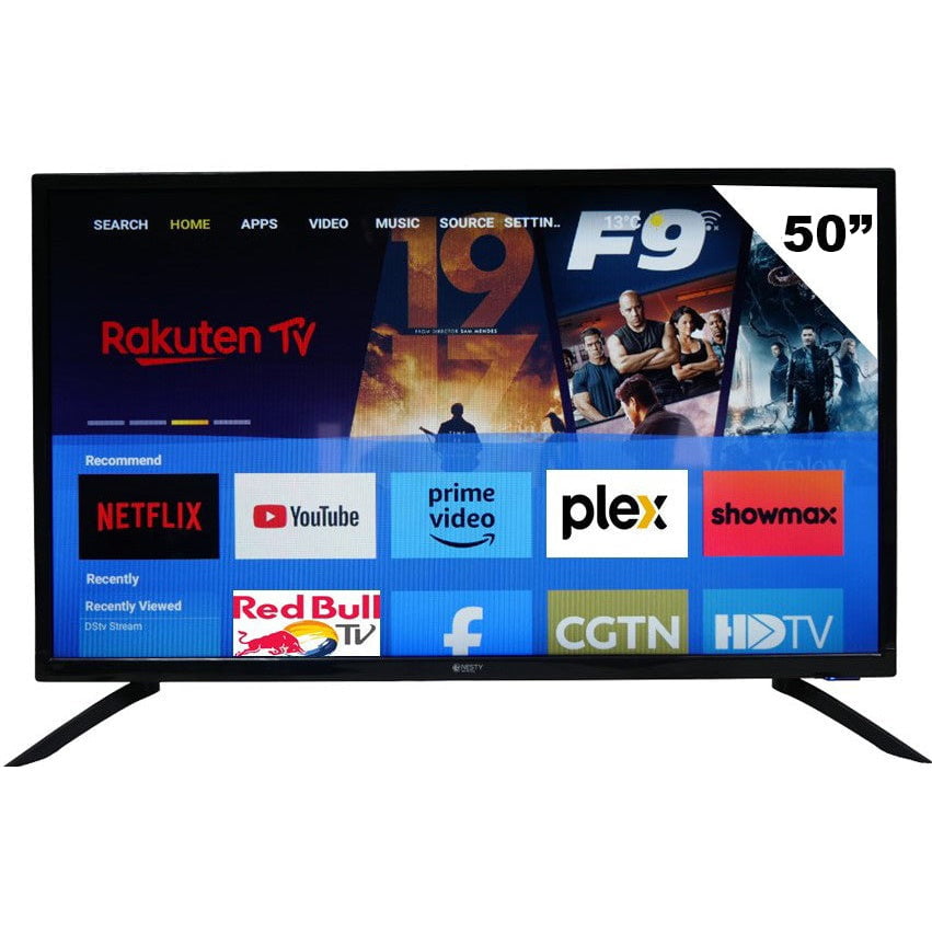 GUNMANSA Nesty 50 Inch Slimline LED Backlit Full High Definition Netflix Smart TV