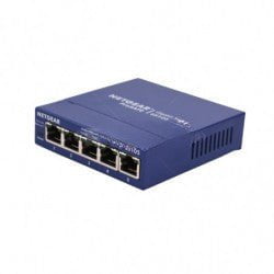 GUNMANSA Netgear 5 Port Gigabit Switch (12VDC Input) Part No: NW101-3-1