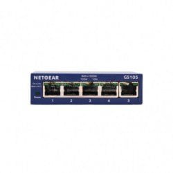 GUNMANSA Netgear 5 Port Gigabit Switch (12VDC Input) Part No: NW101-3-1