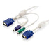 GUNMANSA NetiX Kvm Cable Usb+ Ps/2 3M, ,