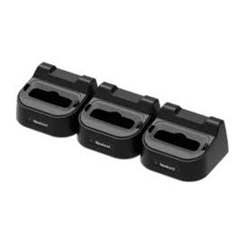GUNMANSA newland-3-slot Cradle for MT90 series for charging; Incl. multiplug adapter (UK/EU); (PG9050 compatible).