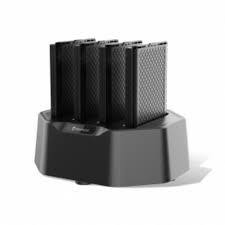 GUNMANSA Newland-4-Slot Multi Battery Charge for MT93 Battery; includes multi plug adapter (EU/UK/US/IN)