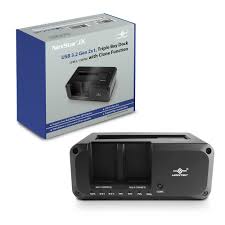 GUNMANSA NexStar JX; USB 3.2 Gen 2x1; Triple Bay Dock (Dual M.2; Single SATA) With Clone Function