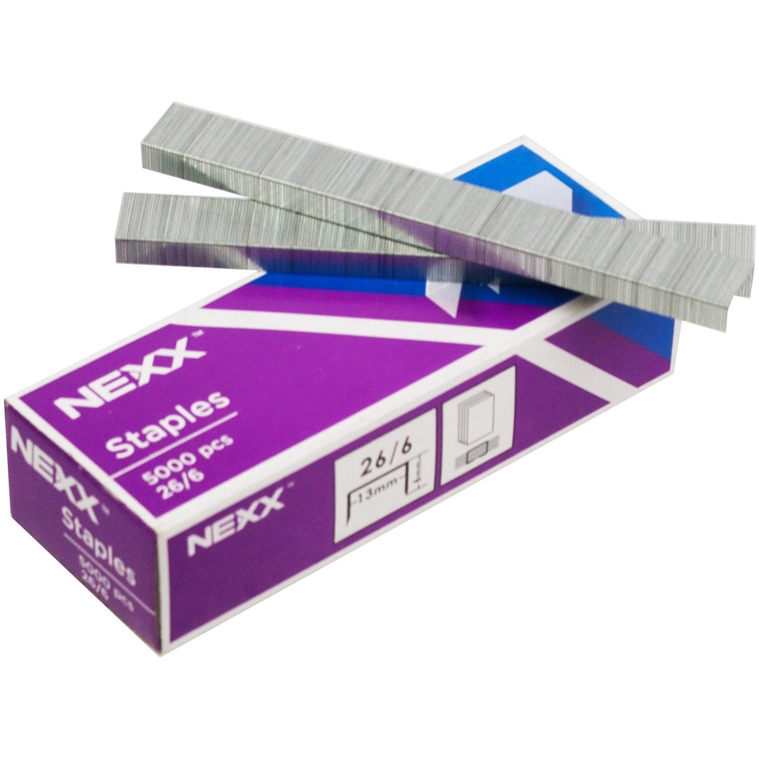 GUNMANSA Nexx 5000 Pieces Staples Box