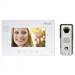 GUNMANSA NICE 7 Colour Video Intercom Kit incl Die Cast Aluminium Gate Station Part No: IC122