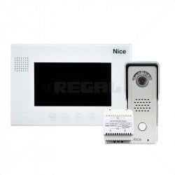 GUNMANSA NICE 7 Colour Video Intercom Kit incl Die Cast Aluminium Gate Station Part No: IC122