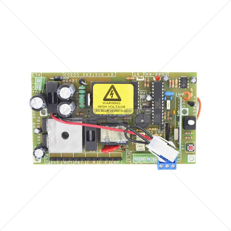 GUNMANSA Nice Garage Door Accessories DC Blue Control Cards (CGDO) Part No: GA107-3