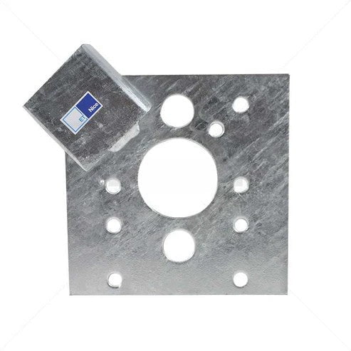 GUNMANSA Nice Garage Door Accessories DC Blue Roll-Up GDO Adaptor Plate Part No: GA152