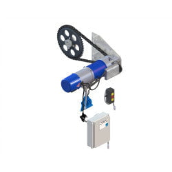 GUNMANSA Nice Roller Shutter Motor RS 500 AC + W/Con + C/Wheel + Chain