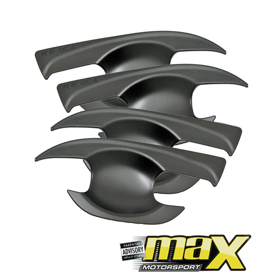 GUNMANSA Nissan Navara NP300 (2017-On) Door Cup Covers With Navara Logo 4-DR
