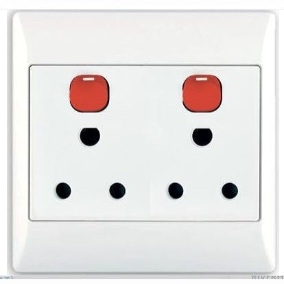 GUNMANSA Noble 2X16A Dedicated Wall Plug