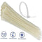 GUNMANSA Noble 4.8 x 200mm Pack of 100 White Nylon Cable Ties