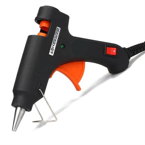 GUNMANSA Noble Hot Melt Glue Gun 20w Black With Indicator Light And