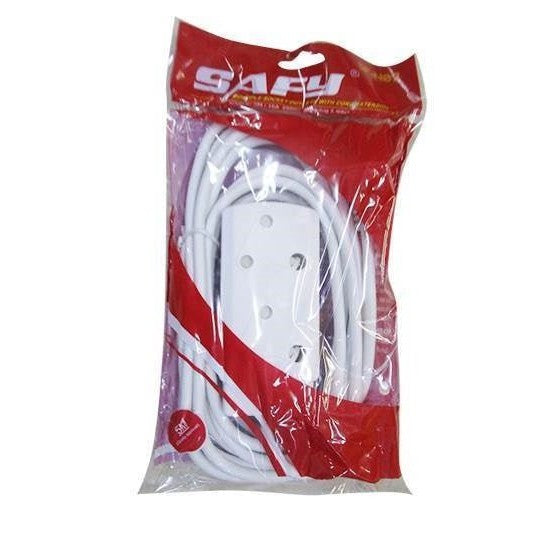 GUNMANSA Noble Safy 5m Multi Plug Coupler Extension Cord Lead With