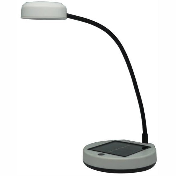 GUNMANSA Noble White SunLite Solar Powered Tabletop Lamp